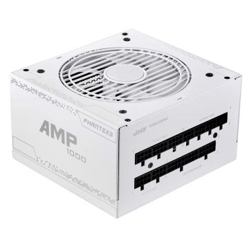 PHANTEKS AMP v2 80 PLUS Gold Power supply, Modular, PCIe 5.0 - 1000 Watts, White (PH-P1000G_WT02_EU)