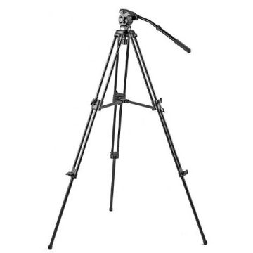 Falcon Eyes Video Tripod VT-8801 + VH-1 + Fluid Damped Pan Head