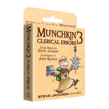 Steve Jackson Games Munchkin 3: Clerical Errors (EN)