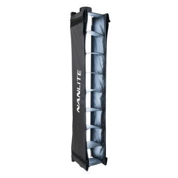 Nanlite Barndoor with Eggcrate for Pavotube II 15X (BD-PTII15X+EC)