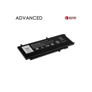 Extra Digital Notebook Battery DELL D2VF9, 3400mAh, Extra Digital Advanced 9990000442003