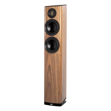 ELAC Vela FS 407 Floorstanding Speaker Gloss Walnut