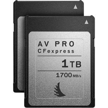 Angelbird CFexpress AV PRO (Match Pack Canon EOS C300 MK3 | C500 MK2) (R1700) 1TB | 2 PACK MP-C3C5-1TBCFXX2