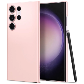 Spigen Air Skin, misty pink - Samsung Galaxy S23 Ultra (ACS06091)