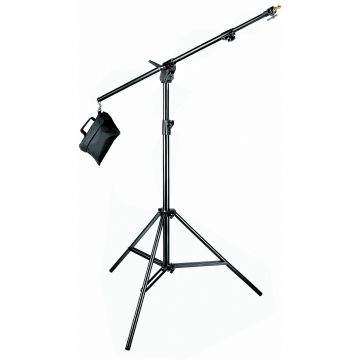 Manfrotto Black Aluminium Combi-Boom Stand with Sandbag (ML420NSB)