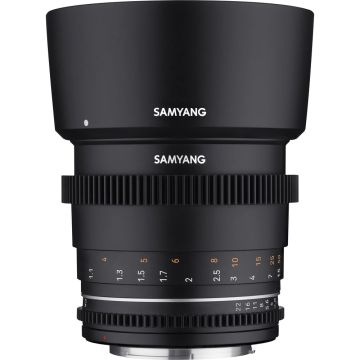 Samyang VDSLR 85mm T1.5 MK2 Canon EF