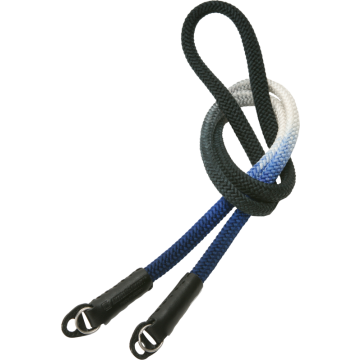 Artisan & Artist ACAM-316G Silk Camera Strap Gradation Black/Navy