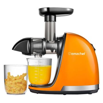 Amzchef Slow Speed Juicer Orange (1501-OG-SM)