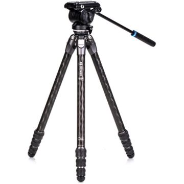 Benro TTOR24CLVS4PRO Tortoise Carbon Fiber 2 Series Tripod System with S4Pro Video Head
