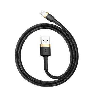 Baseus Cafule USB Lightning Cable 1.5 A 2m Gold+Black (CALKLF-CV1)