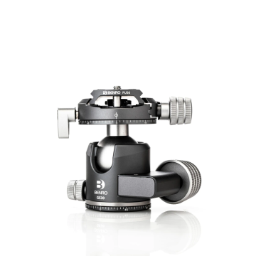 Benro GX30 GX Series Lowprofile Ballhead Aluminum 36mm Low Gravity PU56 Plate