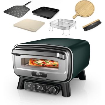 Ninja Artisan Outdoor Pizza Oven 4in1 Oven Green MO201AMZEU