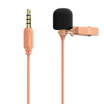 SmallRig simorr Wave L1 3.5mm Lavalier Microphone 3389 Cantaloupe