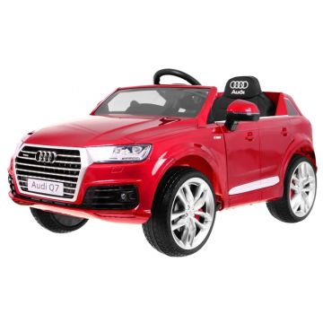 Audi Q7 Vienvietīgs Elektromobilis Sarkans (RA12661)