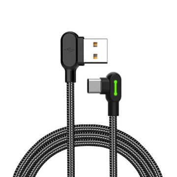 Mcdodo CA-5280 USB to Micro USB Cable LED 3m Black