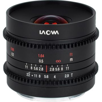 Venus Optics Laowa 9mm T2.9 Zero-D Cine Fuji X