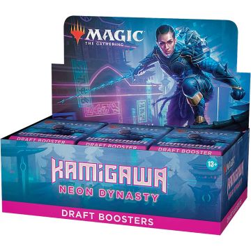 Wizards of The Coast MTG Magic: The Gathering - Kamigawa Neon Dynasty Draft Booster Display (36 Packs)