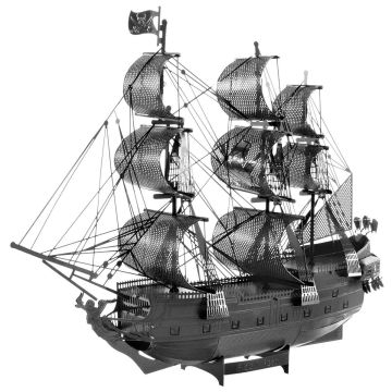 Metal Earth ICONX - Black Pearl, Black Version