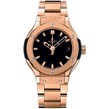 Hublot Classic Fusion 33mm Ladies Watch 581.OX.1180.OX