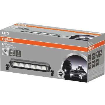 OSRAM LEDriving Lightbar VX180-SP SR, LED Additional Headlight for High Beam, Spotlight, 6000 K, 1400 lm, Beam up to 320m, 12 V/24 V, ECE Approval (LEDDL122-SP SR)