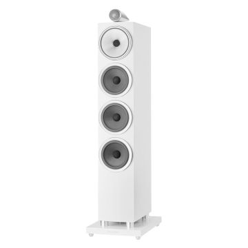 Bowers & Wilkins Floorstanding Speaker 702 S3, Satin White, 1Pc