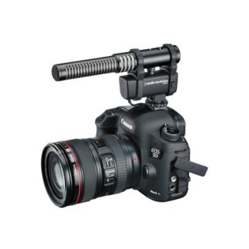 Audio-Technica AT8024 Stereo/Mono Camera-Mount Microphone