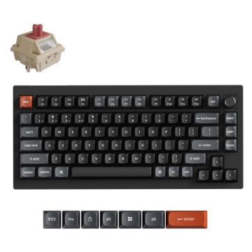 Keychron V1 Ultra Wireless Keyboard Black (V1U-D1)