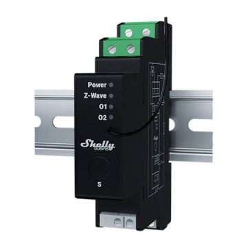 Shelly DIN relay with energy measurement Qubino Wave Pro Shutter