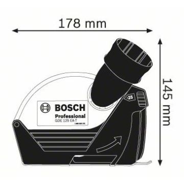 Bosch GDE 125 EA-T Carton (1600A003DJ)