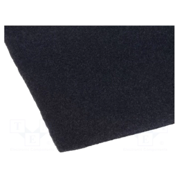 4Carmedia CLT.30.001 (1500x700x3mm) Black Skaņas Izolācija
