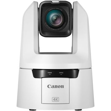 Canon CR-N500 PTZ Camera with Auto Tracking License Titanium White