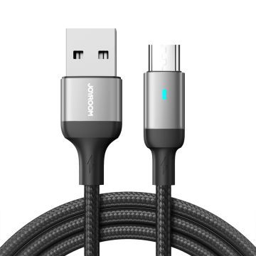 Joyroom S-UM018A10 Cable to Micro USB-A / 2.4A / 1.2m Black