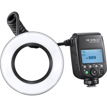 Godox MF-R76S+ Macro Ring Flash for Dental Photography for Sony