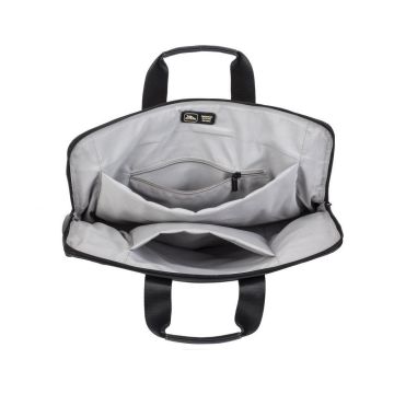 Rivacase Orly 15.6 inch Laptop Bag Black (8930(PU)BLACK)