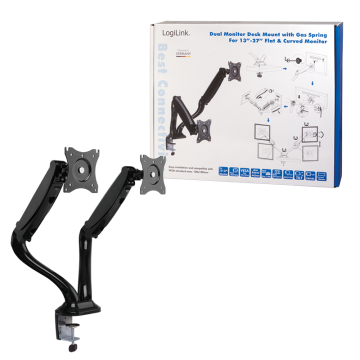 LogiLink Dual Monitor Arm 13-27'' (BP0041)