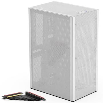 Ssupd Meshlicious Full Mesh PCIE 4.0 Edition Mini-ITX Case - white (G99.OE759FMW4.00)