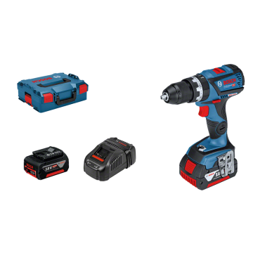 Bosch GSB 18V-60 C, 2x5.0Ah, 1880CV L-Boxx (06019G2100)