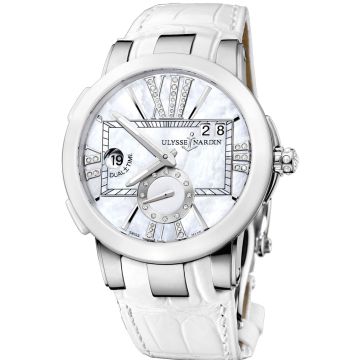 Ulysse Nardin Executive Dual Time Ladies Ladies Watch 243-10-391