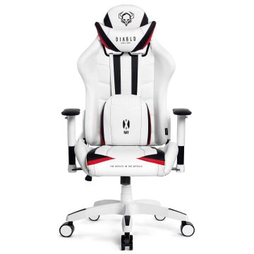Diablo X-Ray 2.0 Black - White King Size Gaming Chair