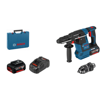 Bosch GBH 18V-26 F, 2x6.0Ah Case (0611910003)