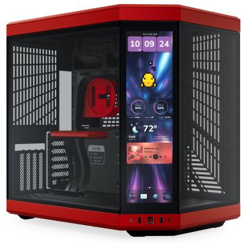 Hyte Y70 Midi Tower Touch Infinite - Black Cherry (CS-HYTE-Y70TTI-RB)