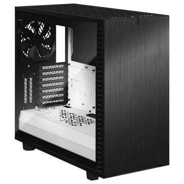 Fractal Design Define 7 Black &amp; White TG Mid Tower - tempered glass, silent, black/white (FD-C-DEF7A-05)