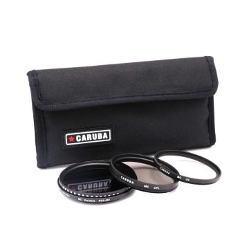 Caruba UV + CPL + Variable ND2-400 Kit 77mm