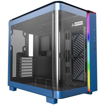 Montech KING 95 Midi-Tower, Tempered Glass, ARGB - Blue (KING95P)