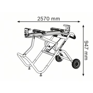 Bosch GTA 2500 W Carton (0601B12100)