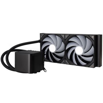 TRYX PANORAMA ARGB 280 All-in-One Liquid Cooling, 3D-AMOLED Display - 280mm, Black (L-P280A-AS2M-G0K)