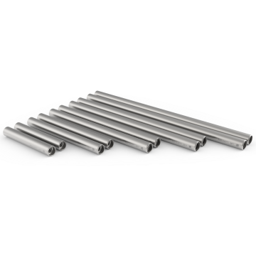 8Sinn 15cm 15MM Silver Rods 2pcs