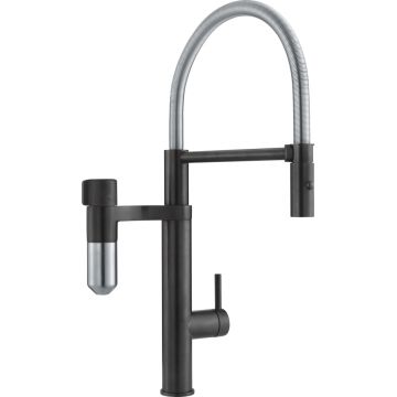 Franke Vital Capsule 3-in-1 Filter Semi-Pro Jaucējkrāns Matēts Melns (120.0621.313)