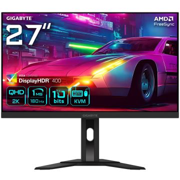 Gigabyte M27QA, 27-inch Gaming Monitor, 180Hz, IPS, FreeSync