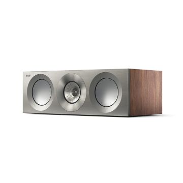 KEF Reference 2C Center Speaker Satin Walnut Silver